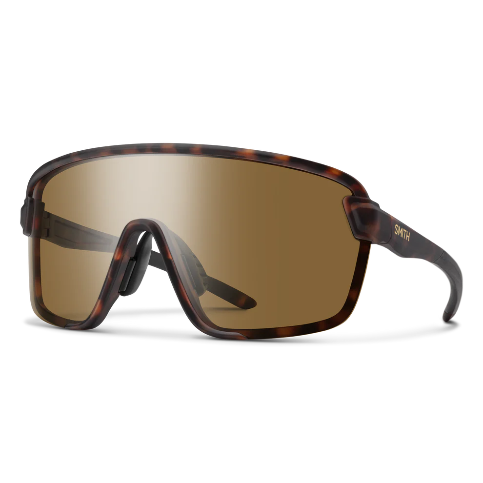 Smith Bobcat Sunglasses CP Polarized Brown Clear Matte Tortoise