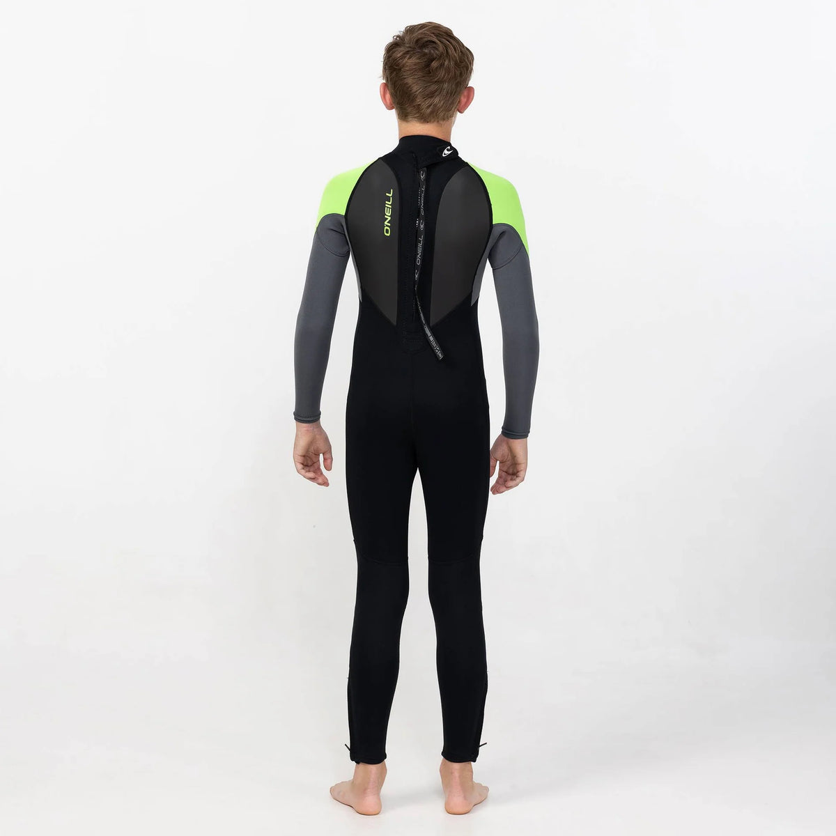 O'Neill Boys Reactor 2 Back Zip Full 3/2mm Wetsuit