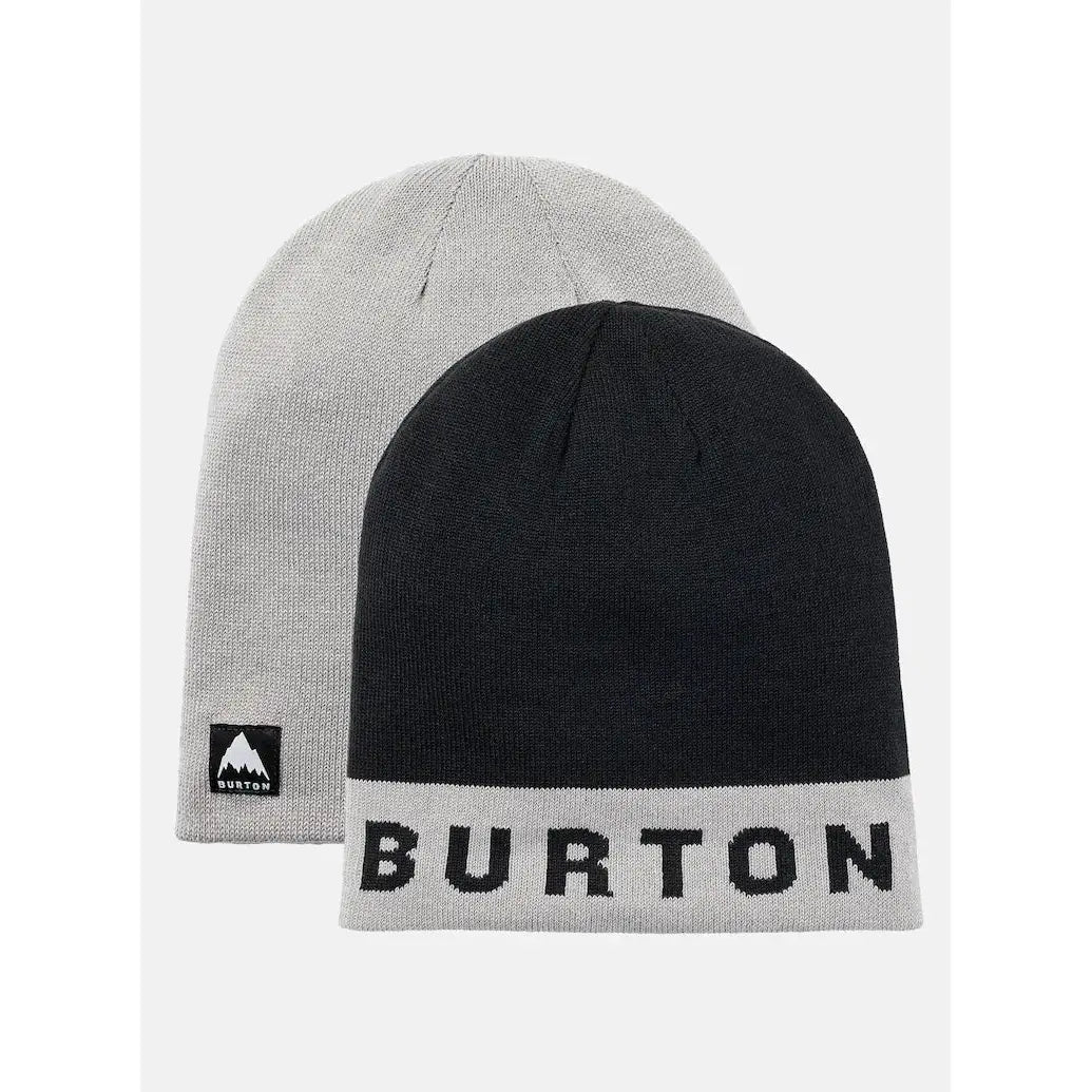 Burton Recycled Billboard Beanie One Size Sharkskin True Black