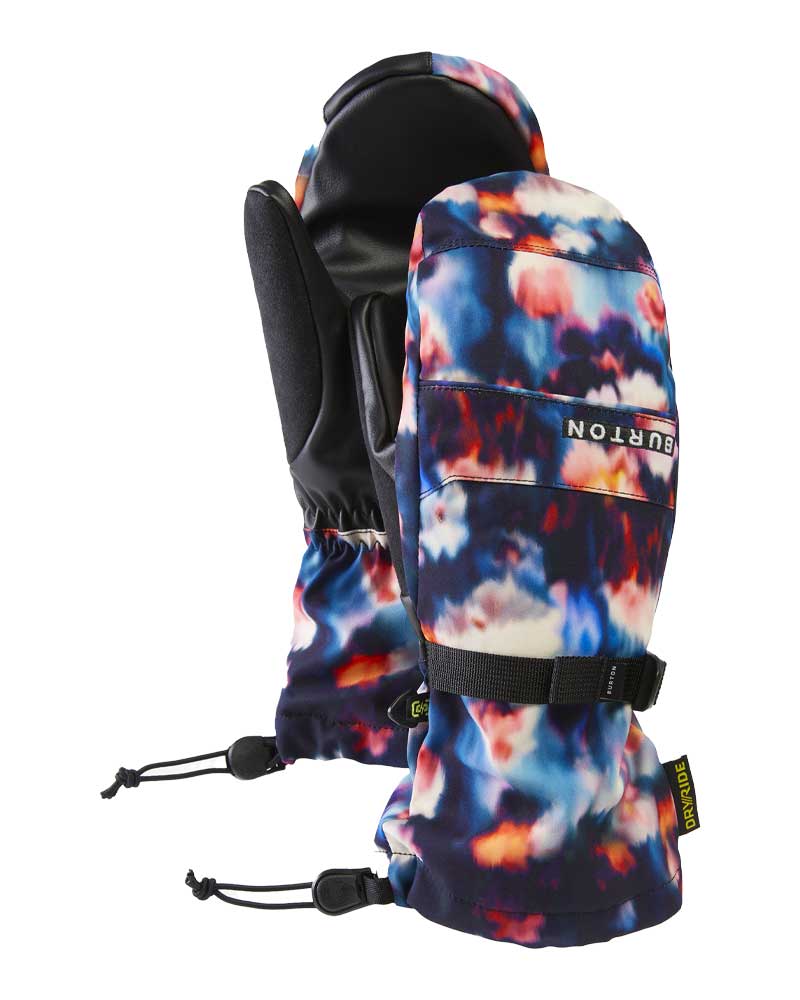 Burton Womens Profile Mitts Floral Blur