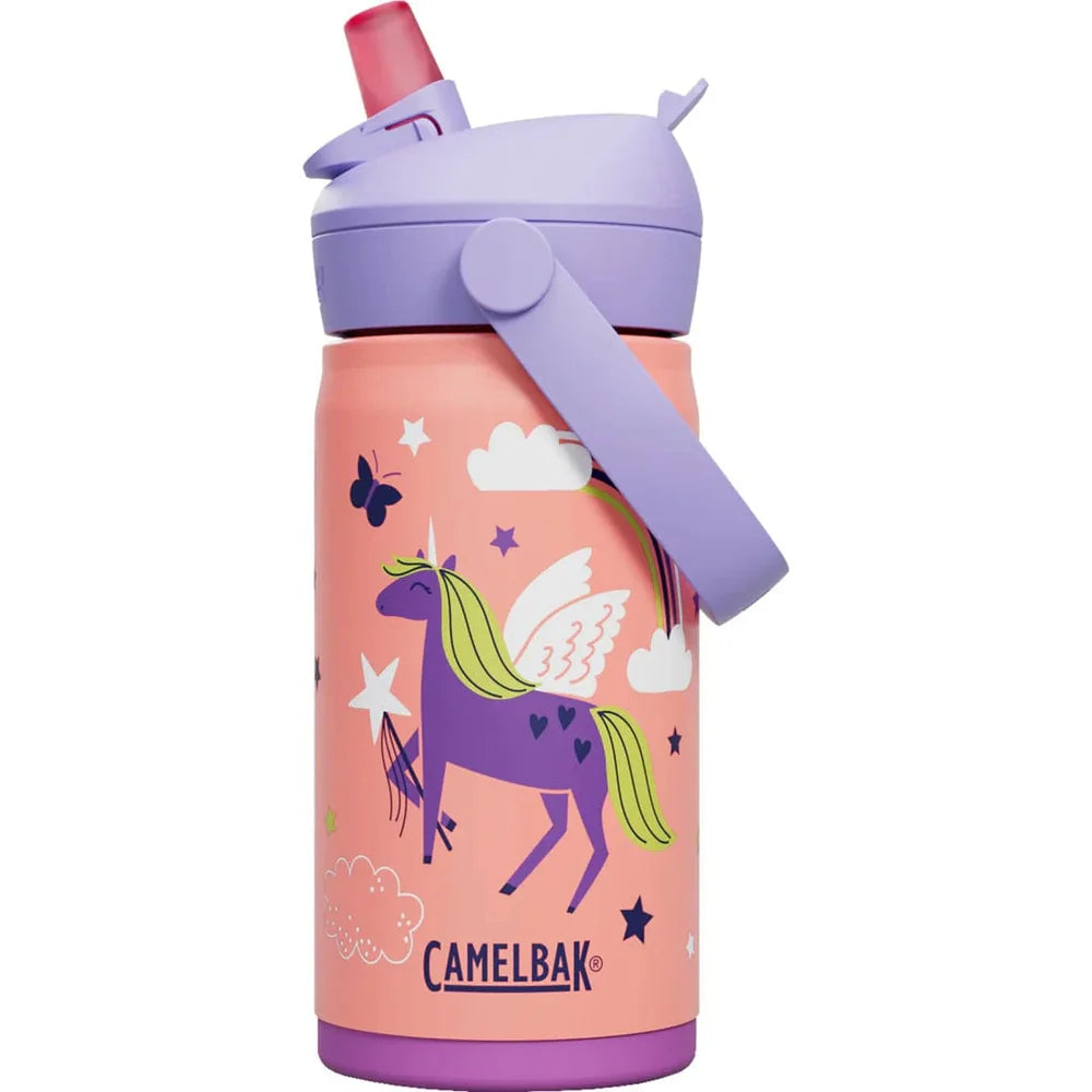 CamelBak Thrive Flip Straw Kids Bottle, Insulated Stainless Steel