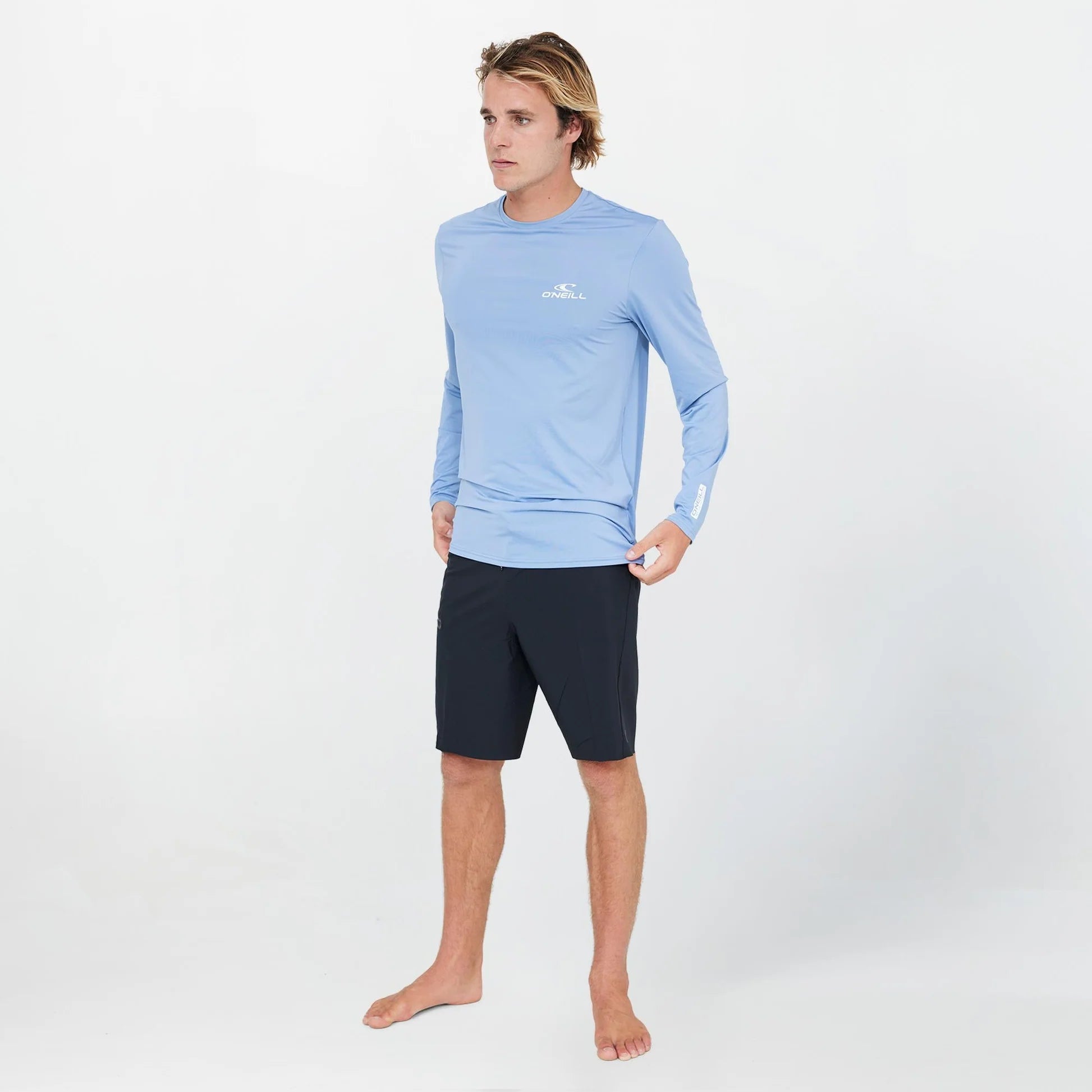 O'Neill Mens Clean & Mean Long Sleeve Rash Tee