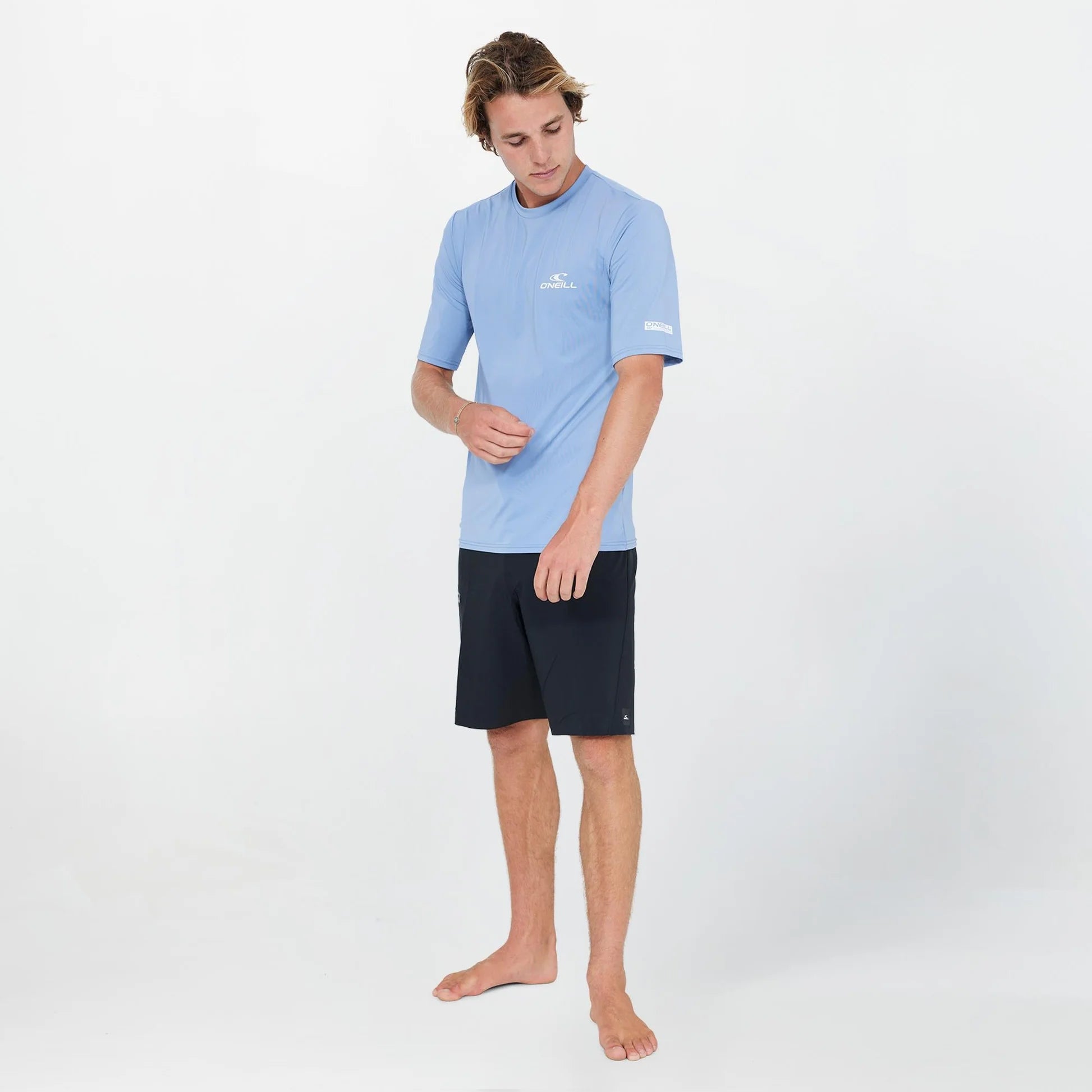 O'Neill Mens Clean & Mean Short Sleeve Rash Tee