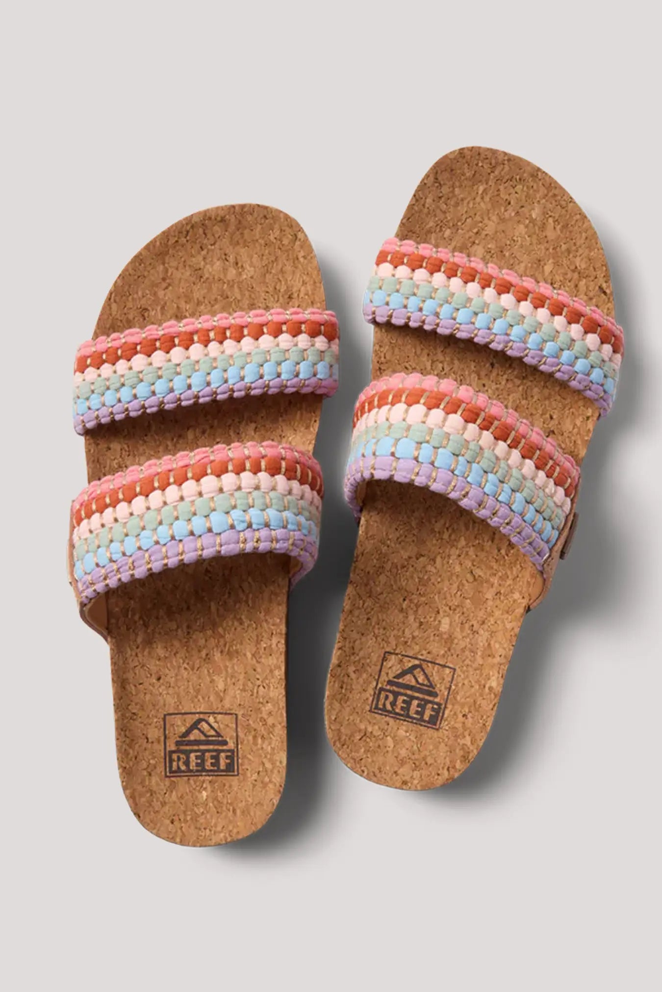 Reef Womens Cushion Vista Slides