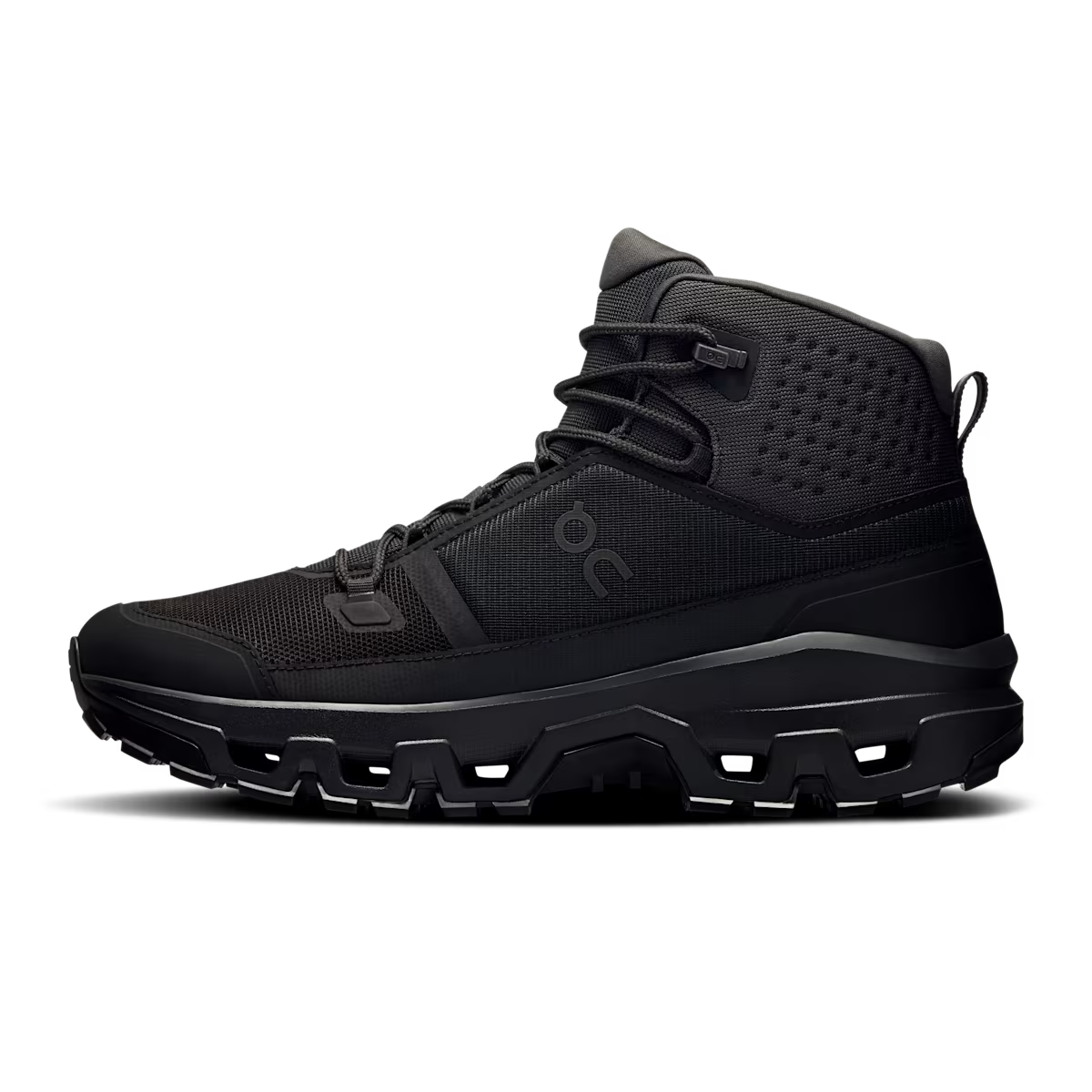 On Running Mens Cloudrock Waterproof Mid Hiking Boots