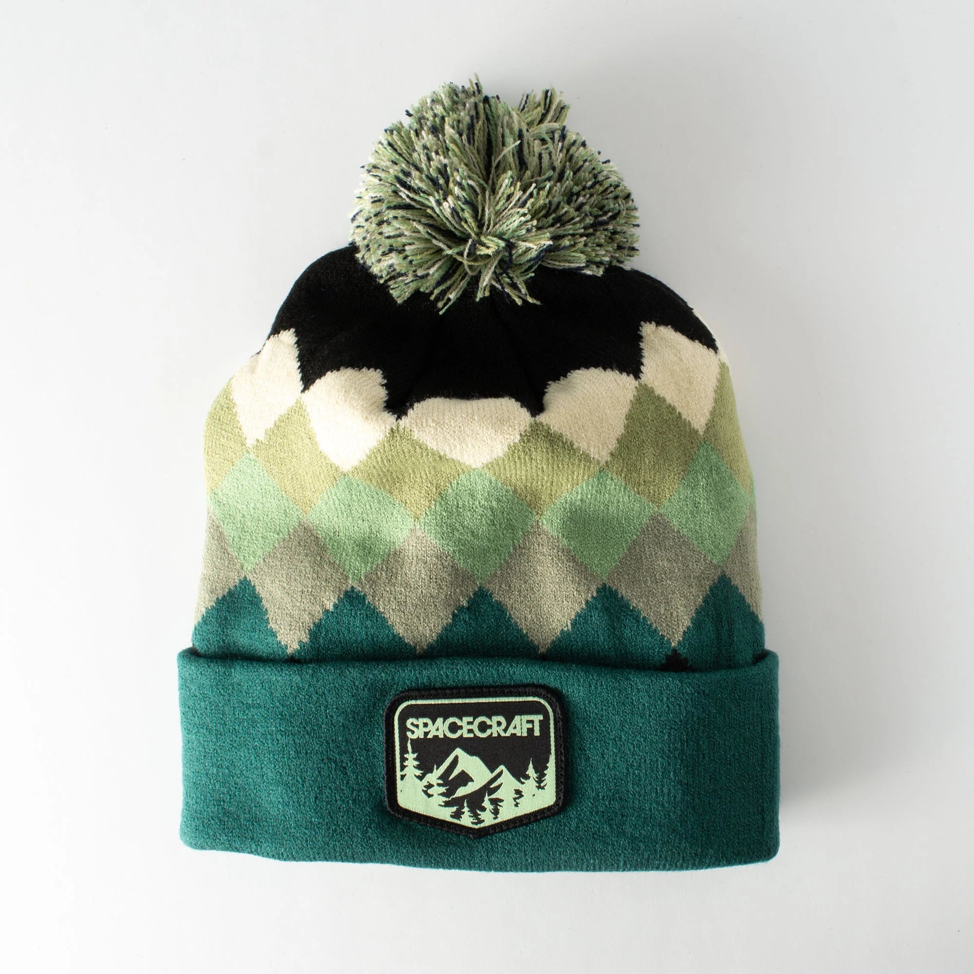 Spacecraft Diamond Pom Beanie