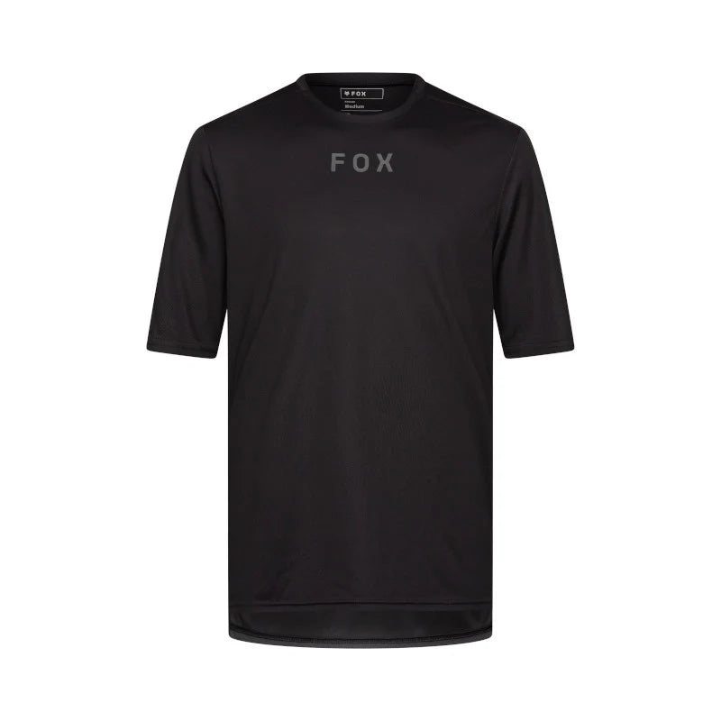 Fox Mens Ranger Short Sleeve Jersey Wordmark