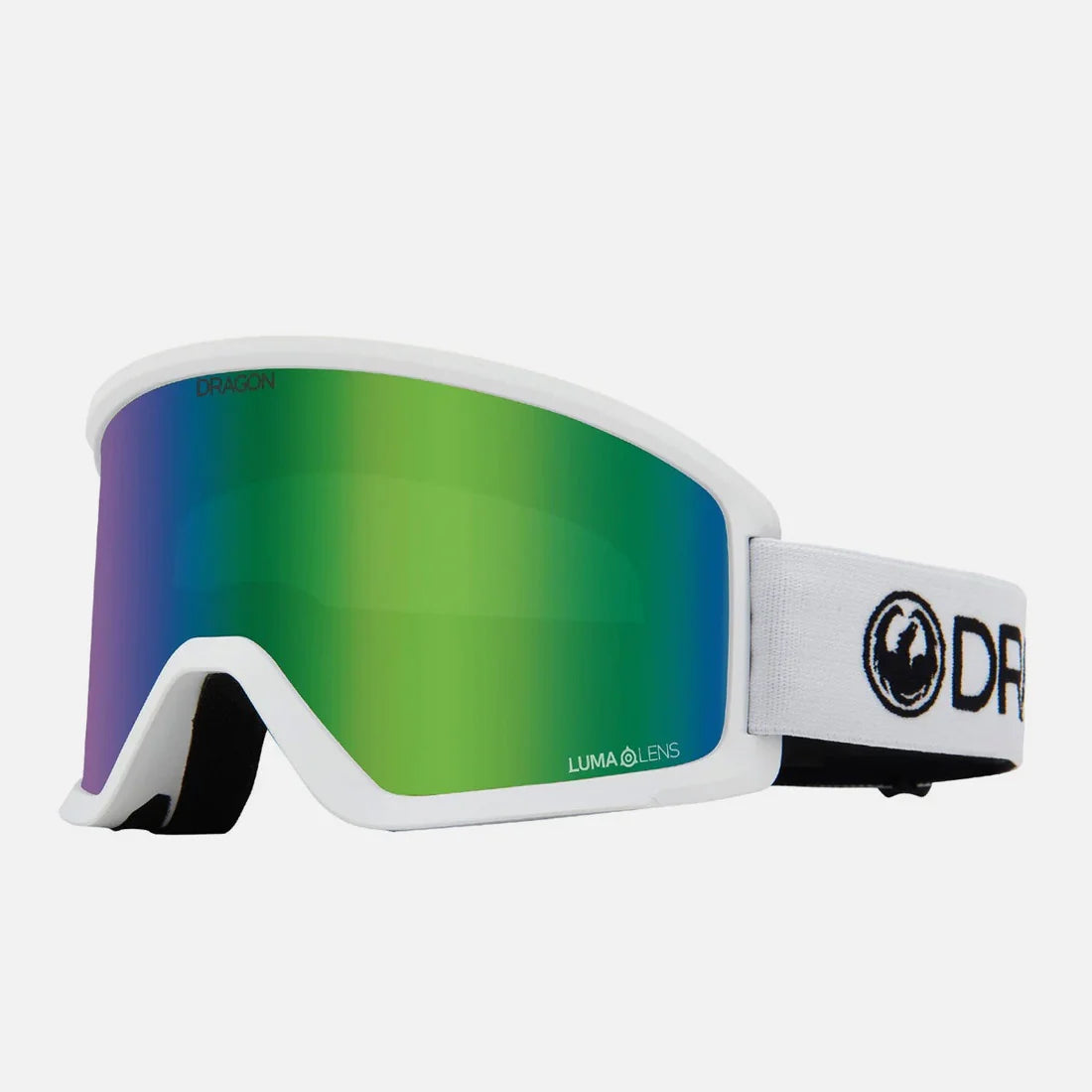 Dragon DX3 OTG (LB) Snow Goggle LL Green Ion White