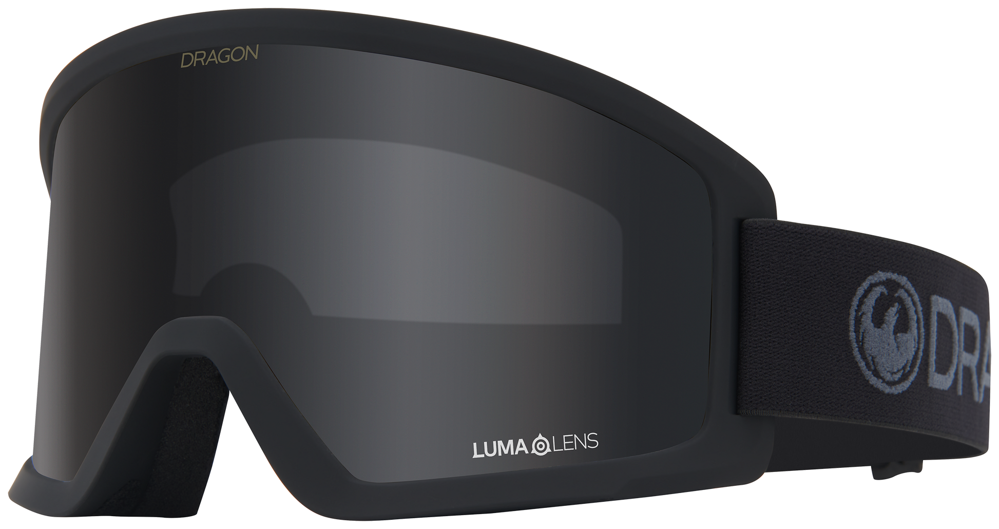 Dragon DX3 L OTG Snow Goggle LL Dark Smoke Blackout