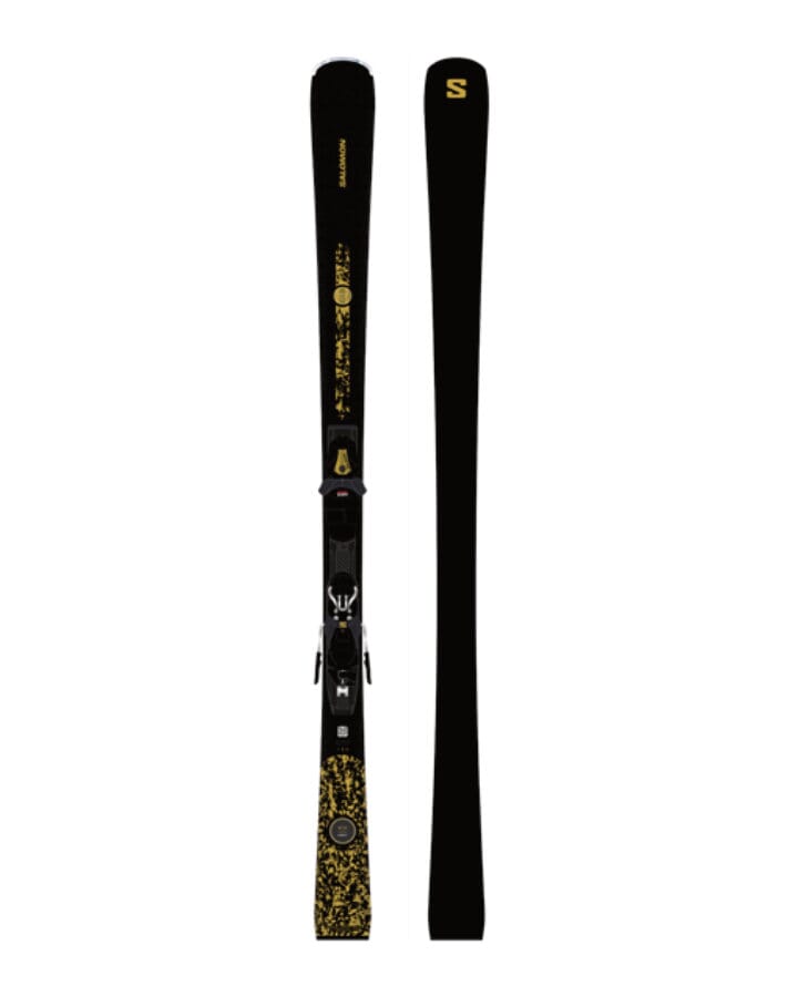 Salomon Womens E SMax No12 and Mi11 Gw L80 Ski Package