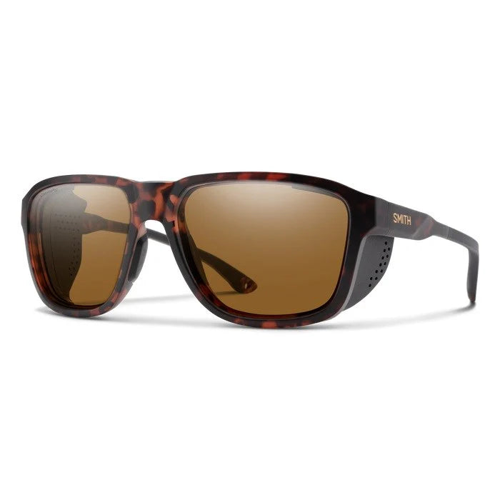 Smith Embark Sunglasses CP Glass Polarized Brown Matte Tortoise