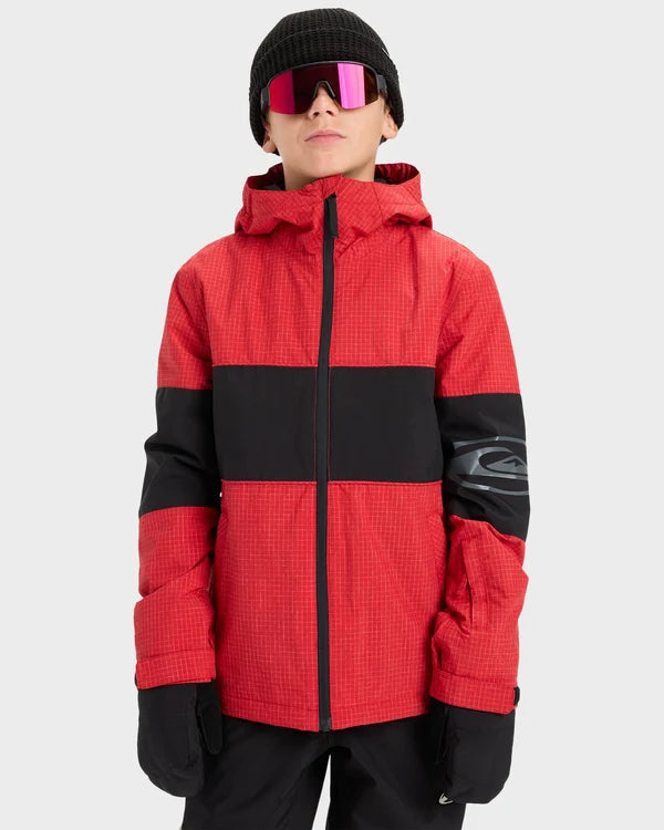 Quiksilver High In The Hood Youth Snow Jacket Samba