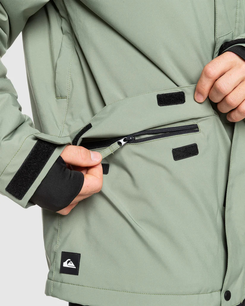 Quiksilver Mens MISSION SOLID Jacket