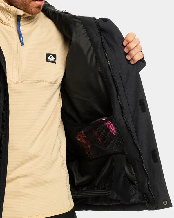 Quiksilver Mens Mission Solid Jacket