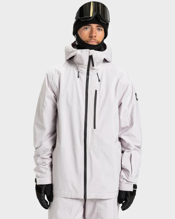 Quiksilver Mens Muldrow 20K Jacket Lilac Marble