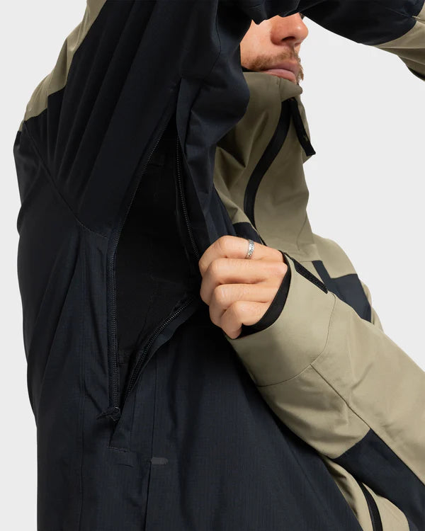 Quiksilver Mens Ultralight Stretch 20K Jacket