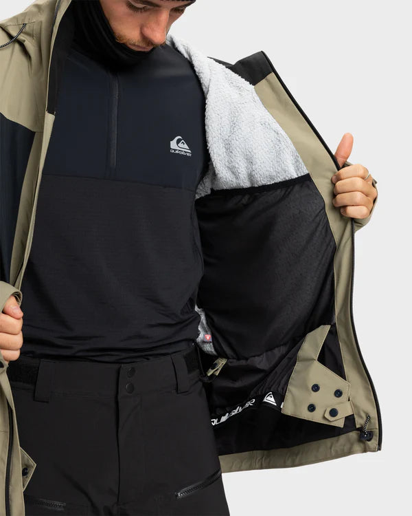 Quiksilver Mens Ultralight Stretch 20K Jacket