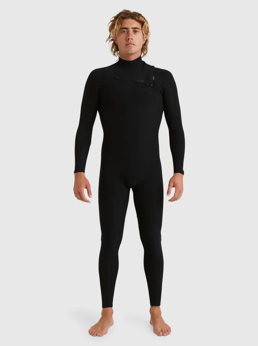 Quiksilver Mens Everyday Sessions 3/2 Chest Zip Wetsuit