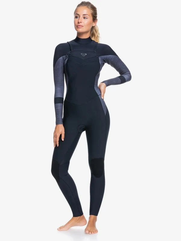 Roxy Womens 3/2 Syncro Front Zip Gbs Wetsuit