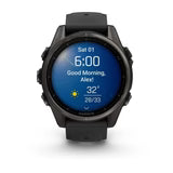 Garmin fenix 8 GPS Watch AMOLED, Sapphire Screen, Carbon Grey DLC Titanium Bezel
