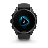Garmin fenix 8 GPS Watch AMOLED, Sapphire Screen, Carbon Grey DLC Titanium Bezel