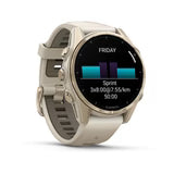 Garmin fenix 8 GPS Watch AMOLED, Saphire Screen, Soft Gold Bezel