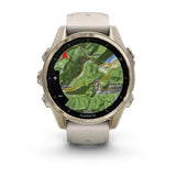 Garmin fenix 8 GPS Watch AMOLED, Saphire Screen, Soft Gold Bezel