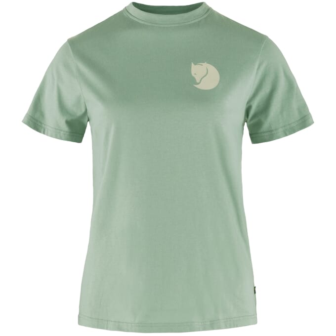Fjallraven Womens Fox Boxy Logo Tee Short Sleeve