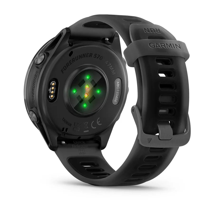 Garmin Forerunner 570 GPS Watch Slate Gray Aluminium Bezel