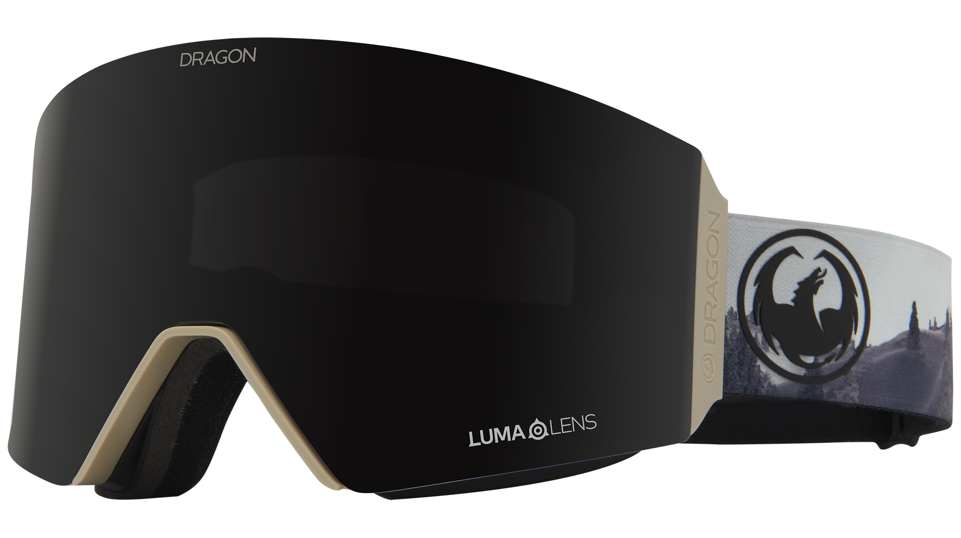 Dragon RVX Mag OTG Snow Goggle LL Midnight + LL Amber Koda