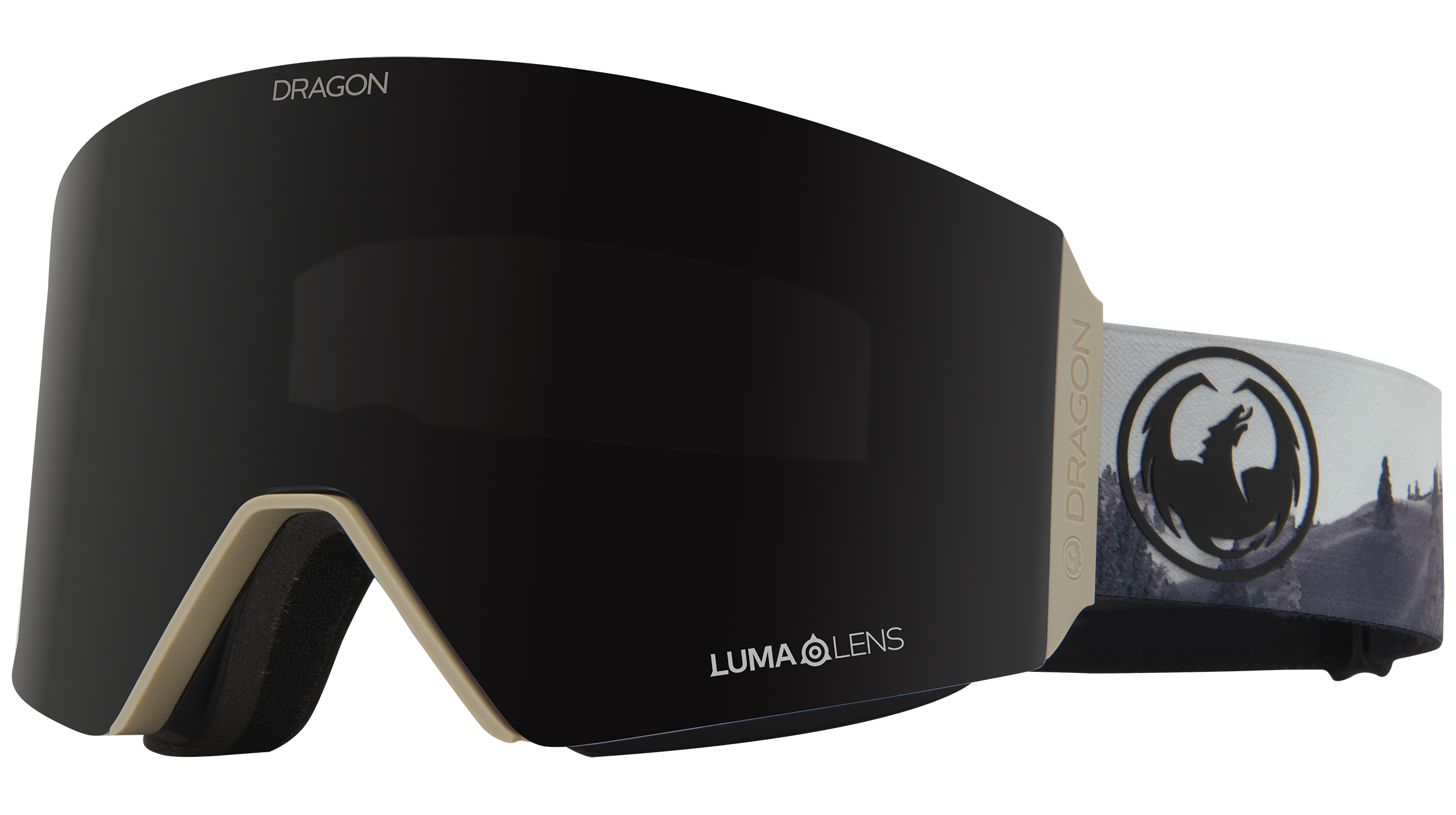 Dragon RVX Mag OTG Snow Goggle LL Midnight + LL Amber Koda