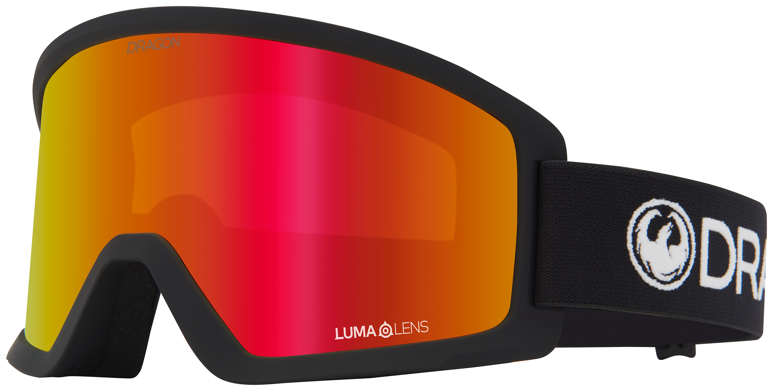 Dragon DX3 L OTG Snow Goggle LL Red Ion Black