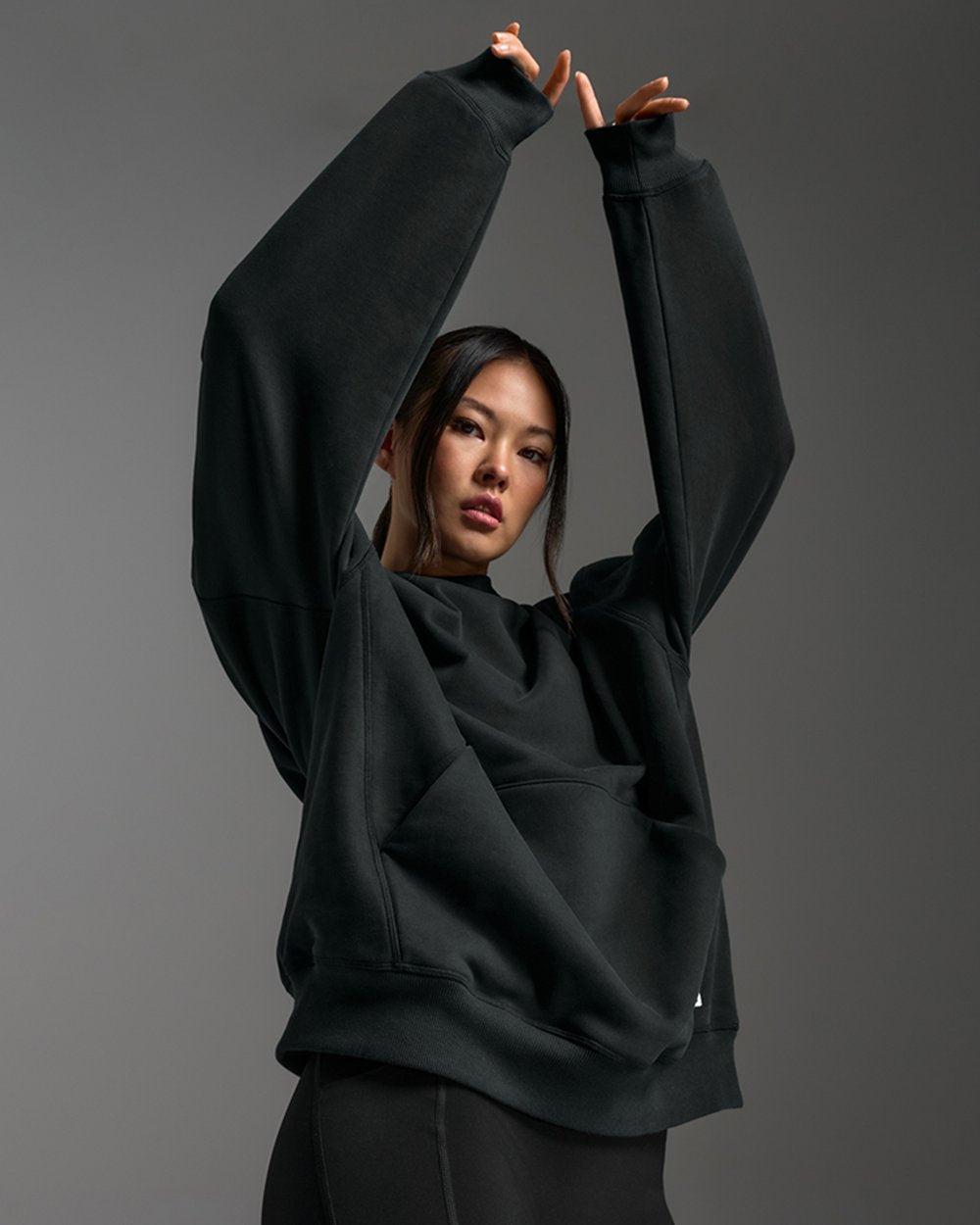 2XU Unisex EZ Oversized Organic Cotton Hoodie
