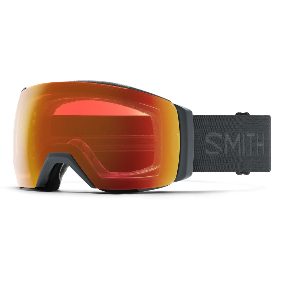 Smith I/O Mag XL Ski Goggle CP Ev Red Mirror St Blue Sensor Mirror Slate