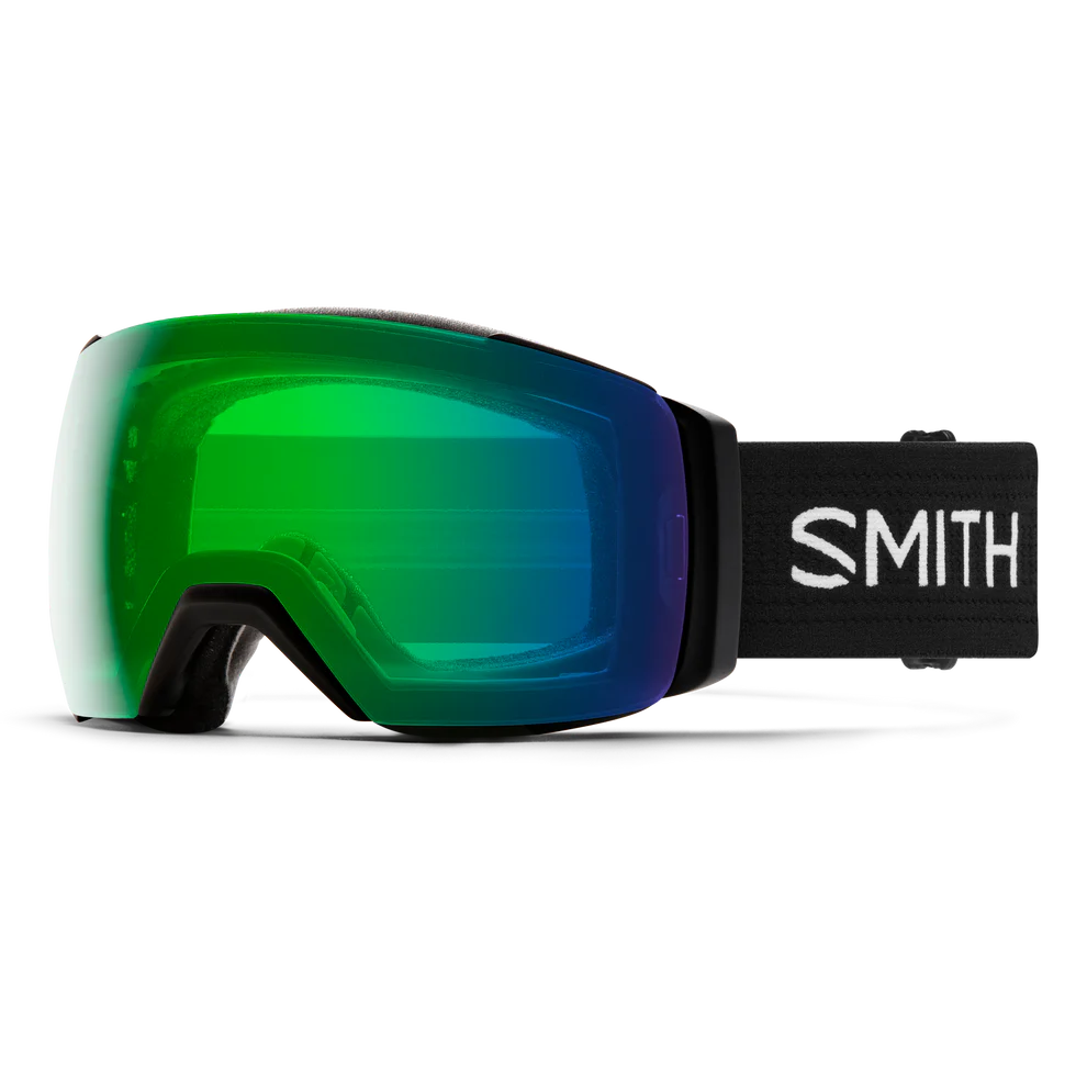 Smith I/O Mag XL Ski Goggle CP Ev Green Mirror St Blue Sensor Mirror Black