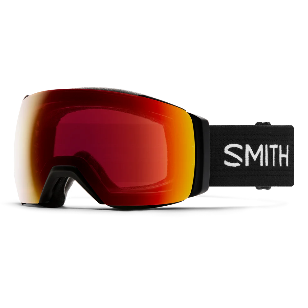 Smith I/O Mag XL Ski Goggle CP Sun Red Mirror St Yellow Flash Black