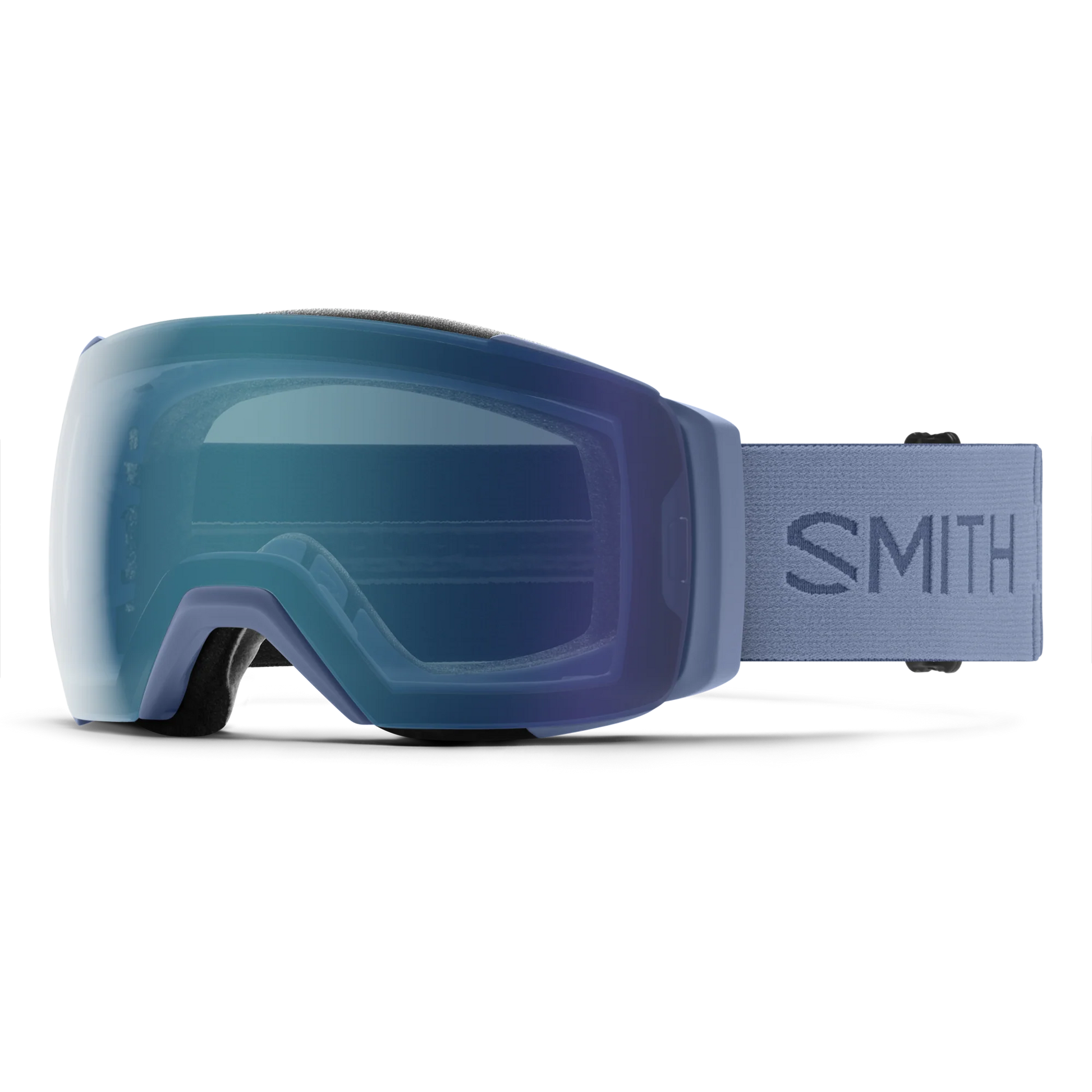 Smith I/O Mag XL Low Bridge Fit Ski Goggle CP Ev Blue Mirror St Blue Sensor Mirror Granite Blue