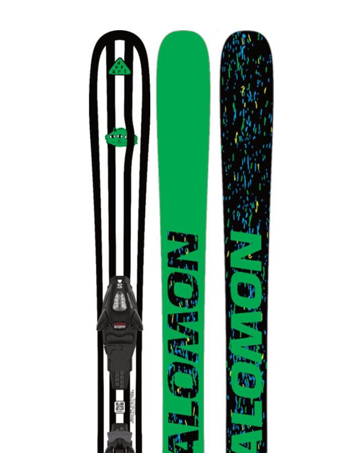 Salomon L Depart First and C5 Gw J7 Ski Package