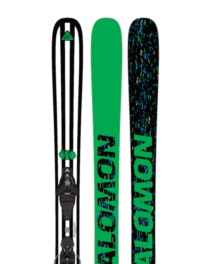 Salomon L Depart Ten and L6 Gw J2 7 Ski Package