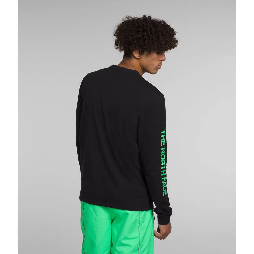 The North Face Mens Long-Sleeve Sleeve Hit Graphic Tee