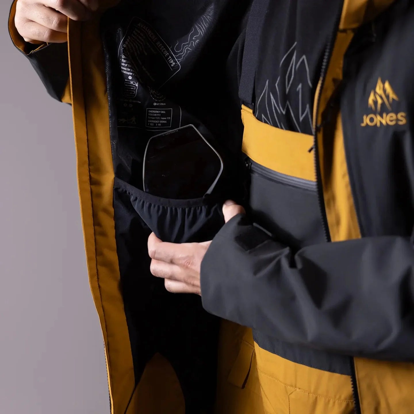 Jones Mens Mtn Surf Recycled Shell Jacket