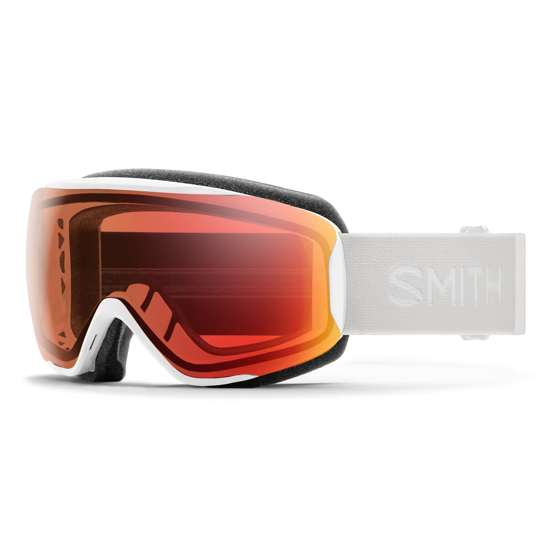 Smith Moment Ski Goggle CP Pro Photo Red Mirror White Vapor