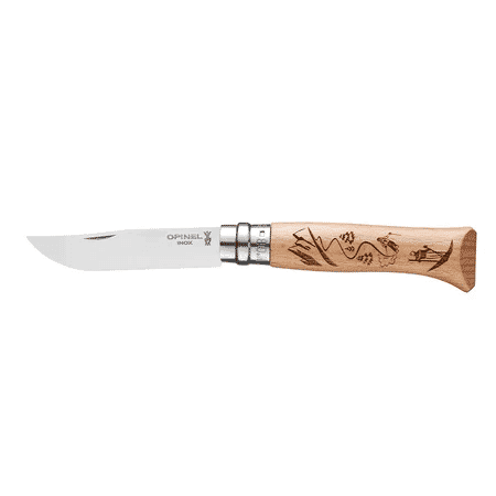 Opinel Alpine Adventures Skiing S/S 8.5cm