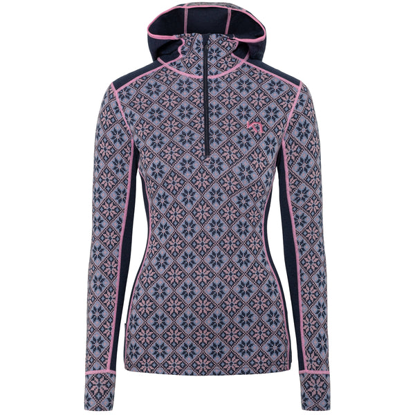 Kari Traa Womens Rose Merino Base Layer Hoodie