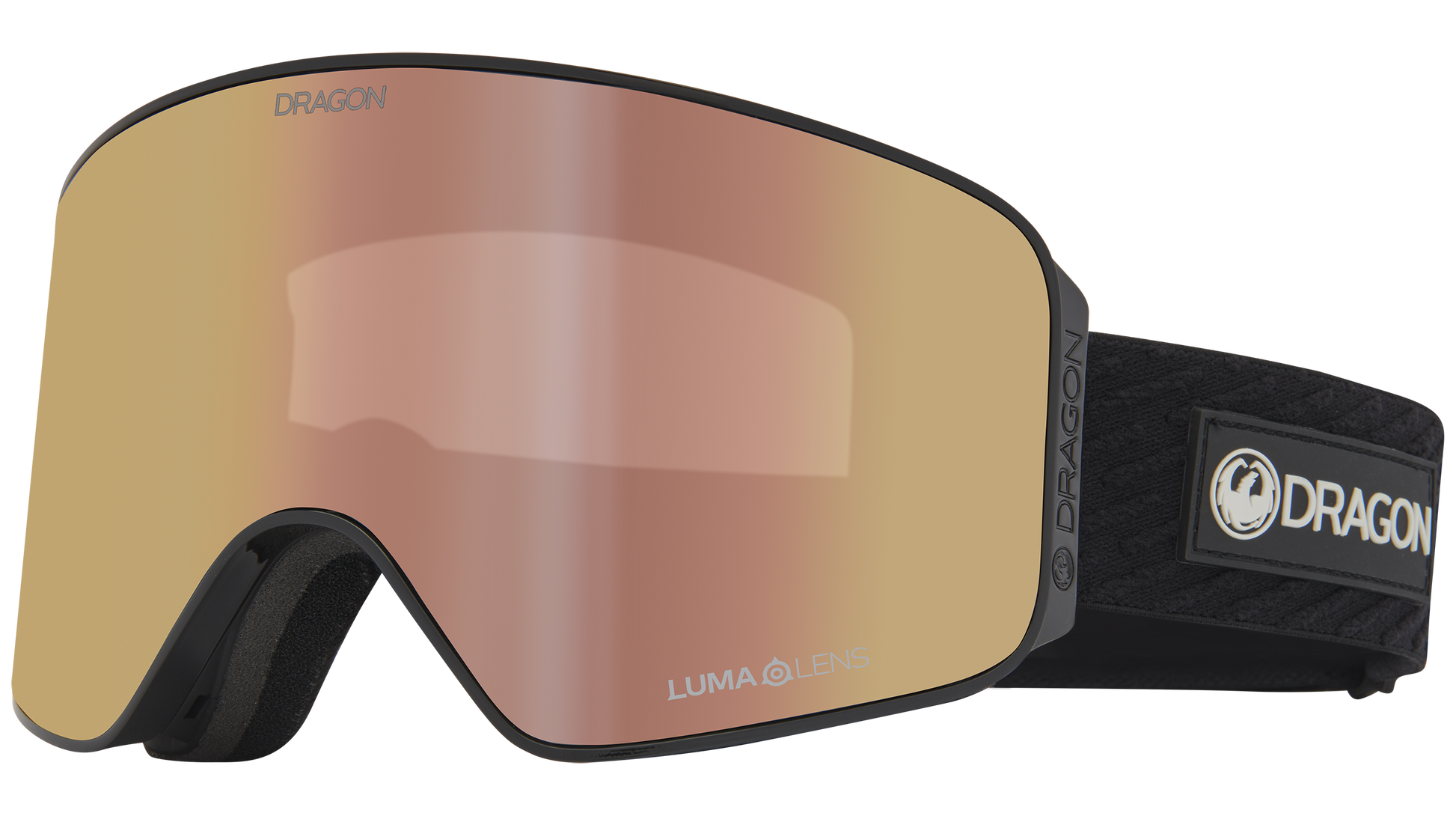 Dragon NFX Mag OTG Snow Goggle LL Rose Gold Ion + LL Light Rose Icon Rose