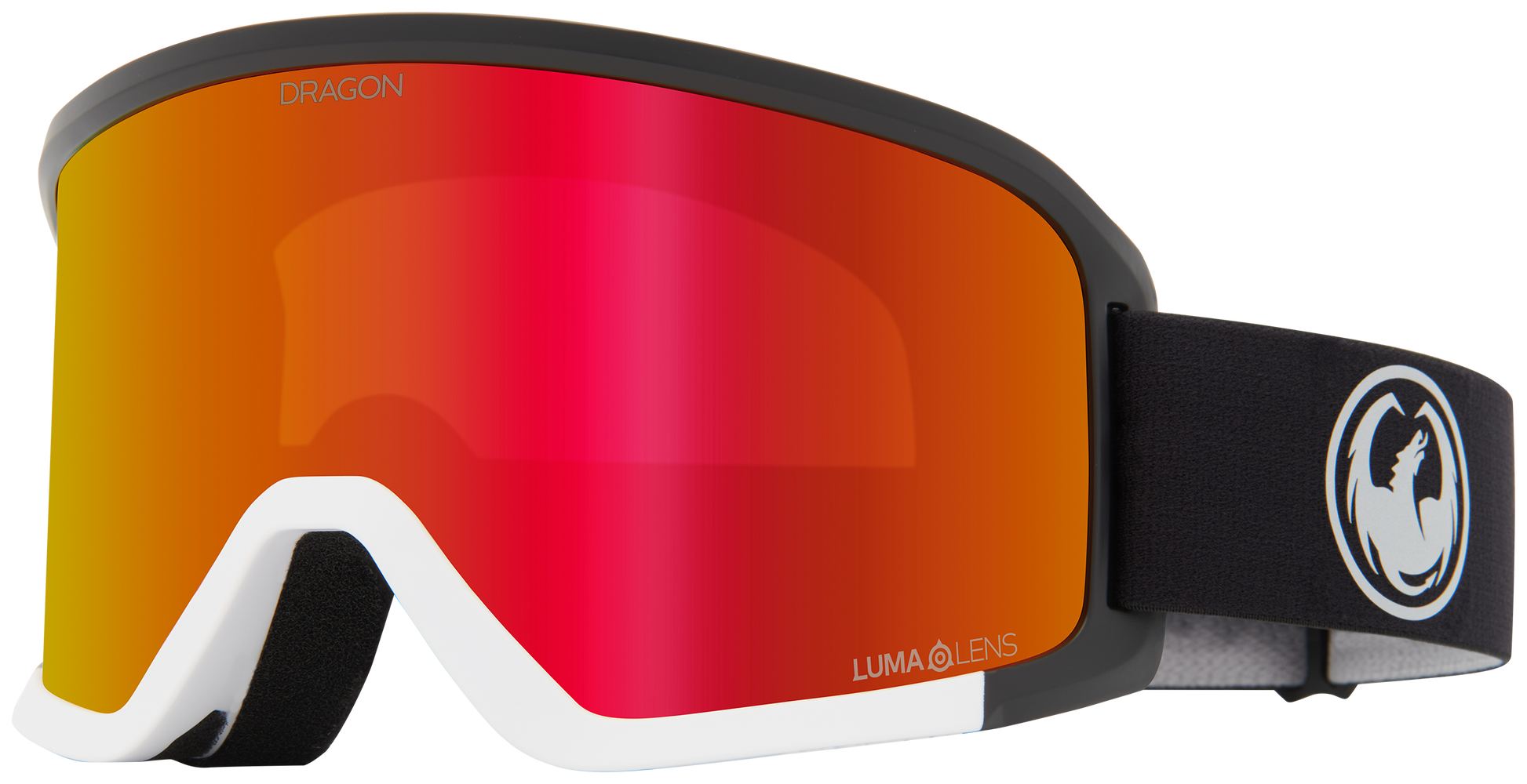 Dragon DX3 Plus OTG Snow Goggle LL Red Ion + LL Dark Smoke Nouveau Black