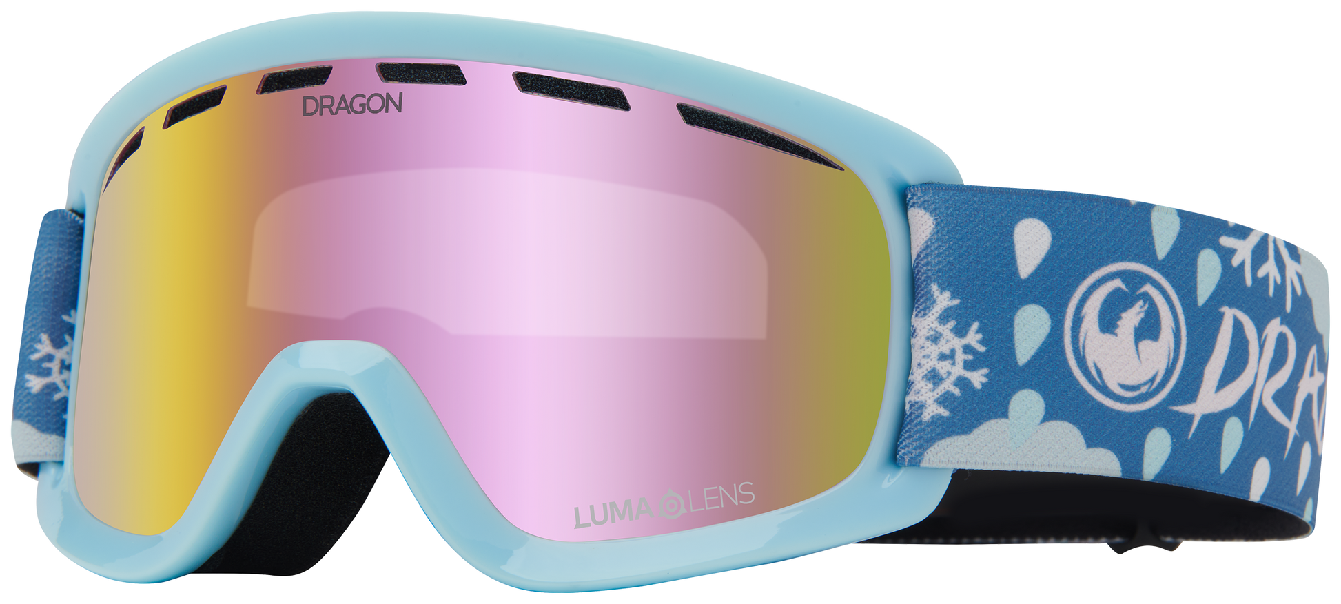 Dragon Lil D Snow Goggle LL Pink Ion SNOW DANCE