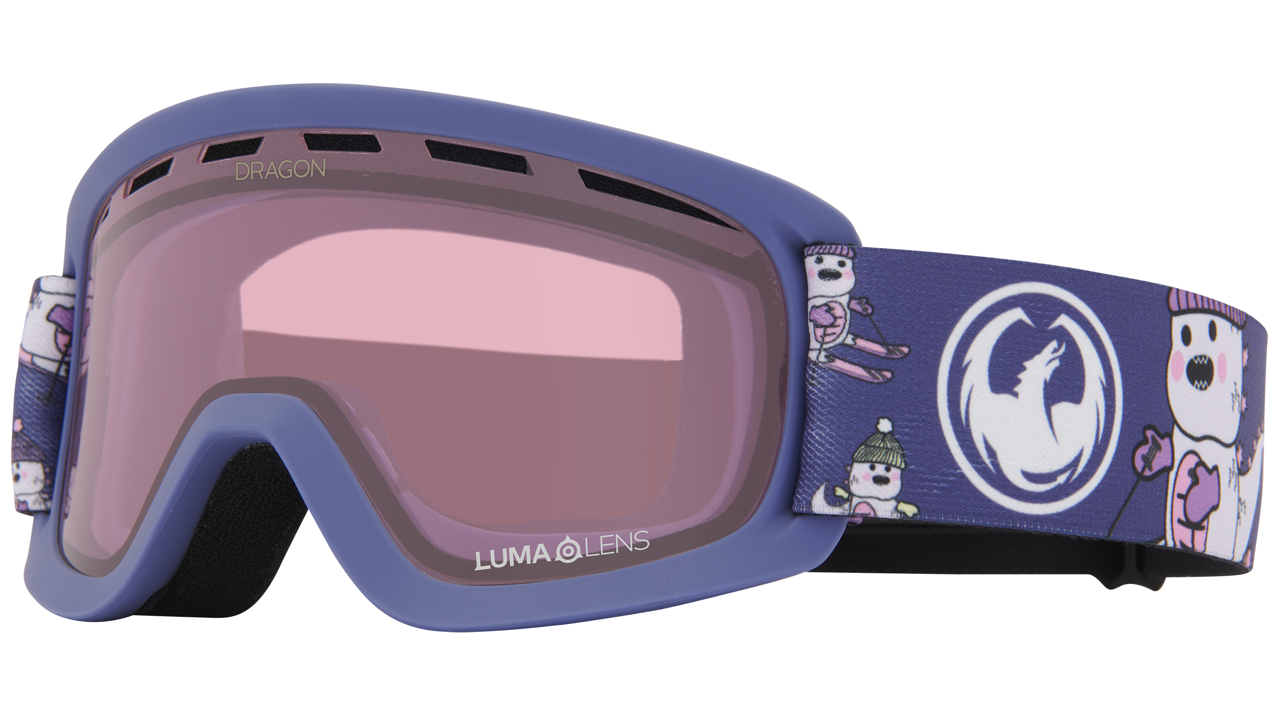 Dragon Lil D Snow Goggle LL Light Rose Lil Kaiju