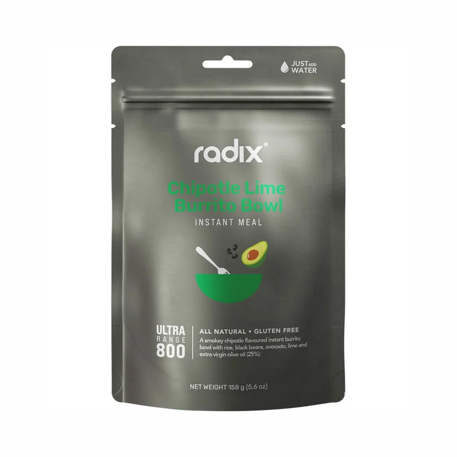 Radix ULTRA 800kcal Meal 158g Chipotle Burrito