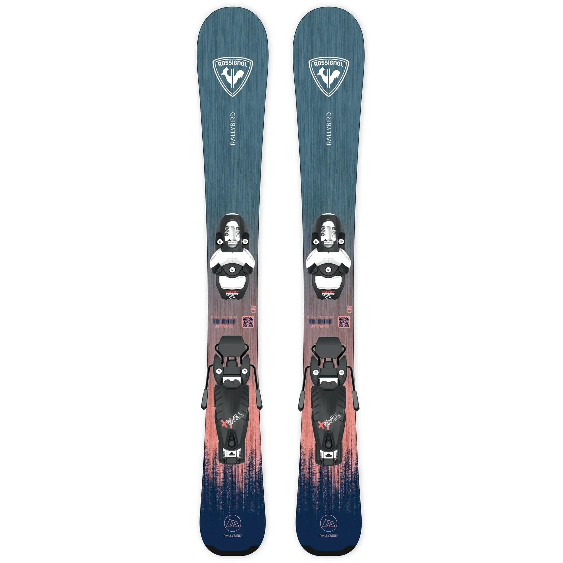 Rossignol Kids Rallybird Team Ski/Binding Package